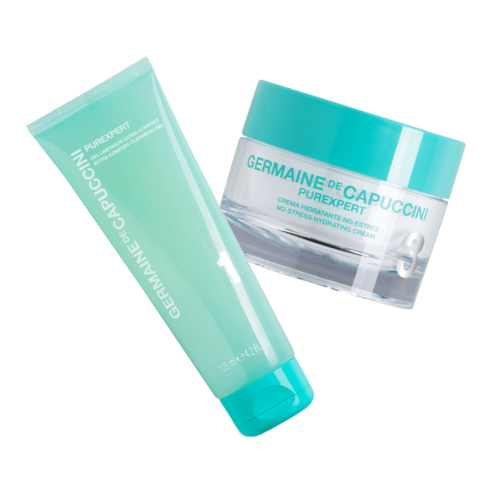 Moments Purexpert Cleansing Gel & No-Stress Hydrating Cream